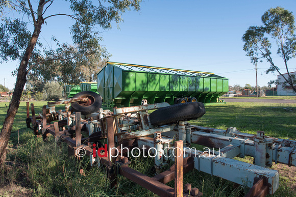 Old style cotton bins for sale, Wee Waa, NSW