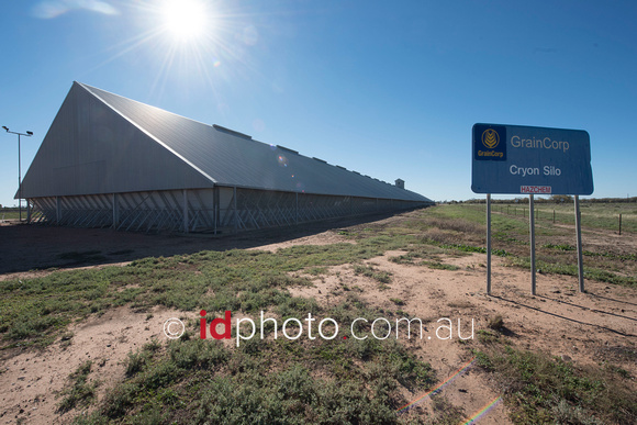 Grain corp silo, Cryon, NSW